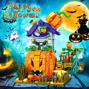 Cabane Halloween ToylinX Blocs Construction - Modèle Décoratif ABS - Cadeau Enfant