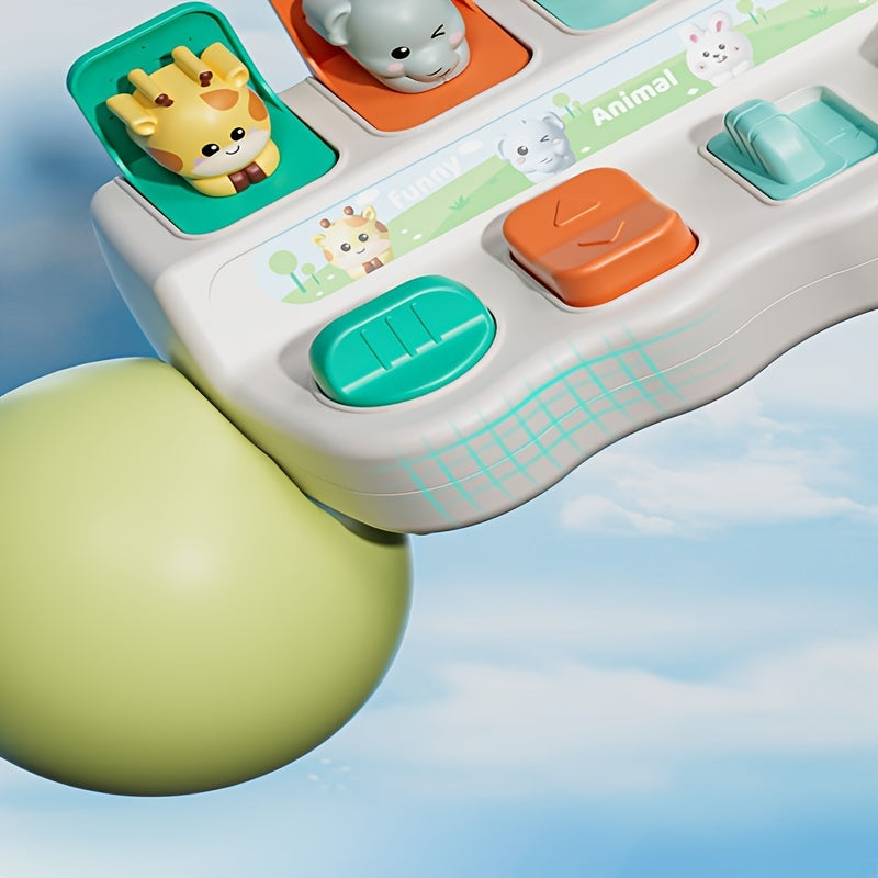 Boîte Pop-Up Animaux Montessori - Jouet Interactif Logique et Motricité pour Bébés