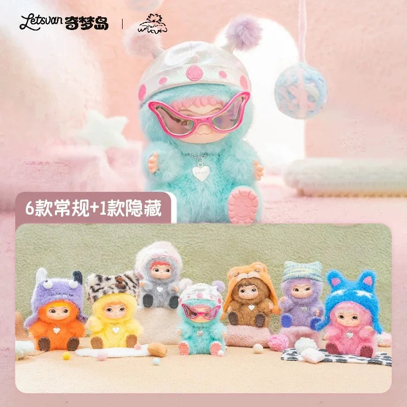 Boîtes Mystère Wakuku Peluche - Porte-Clés Mignons Figurines Ornements