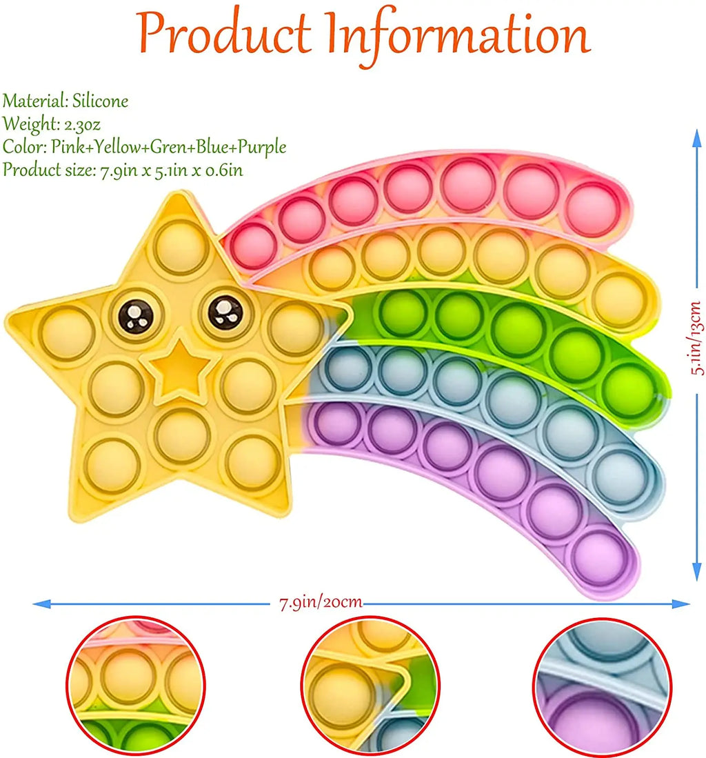 Figurine Kawaii Anti-Stress - Jouet Sensoriel Fidget Enfants Adultes