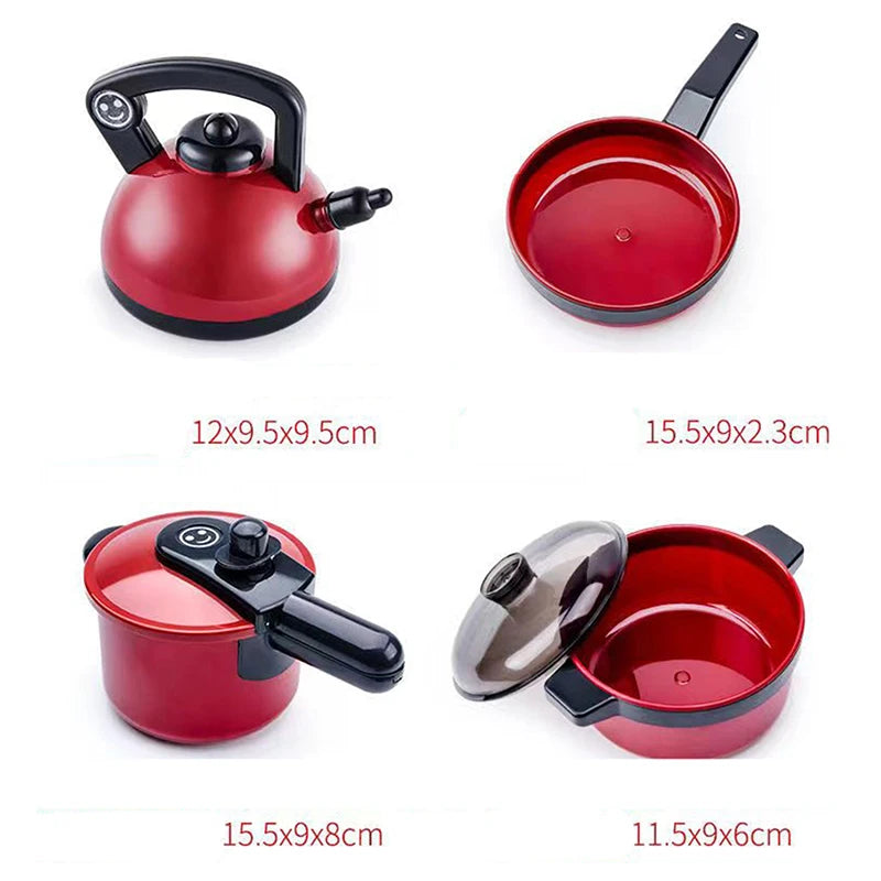 Jouets de Cuisine Barbecue pour Enfants - Aliments Simulés Jeu de Rôle Éducatif