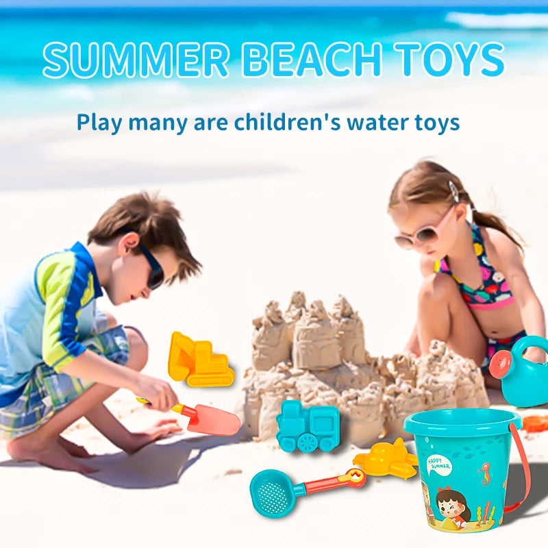 Jouets de Plage Enfants 18 Pièces - Seau Pelles et Arrosoir