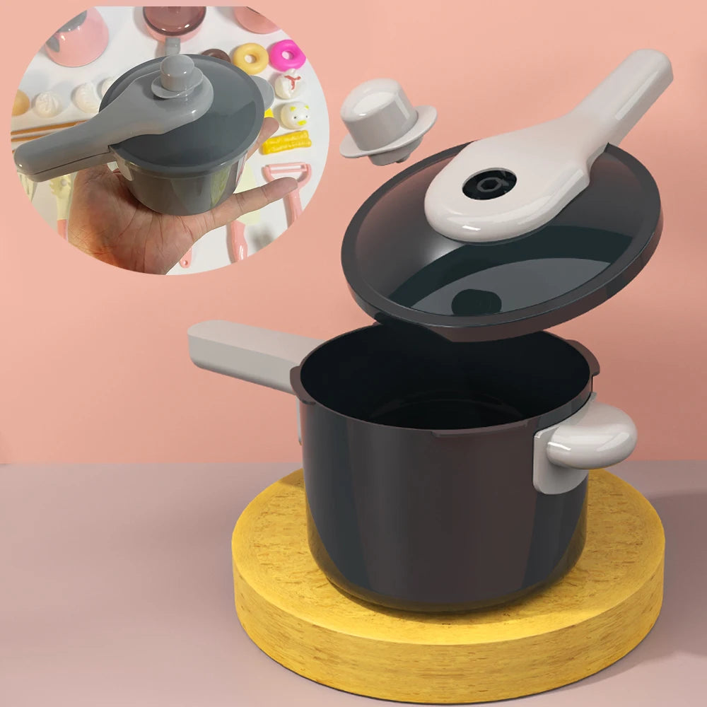 Ensemble Cuisine Enfant 92 Pièces - Kit Complet avec Casseroles