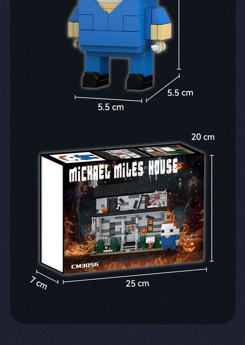 Jouets Surprise Halloween - Cabanes Horreur, Voitures, Blocs Construction DIY Cadeaux