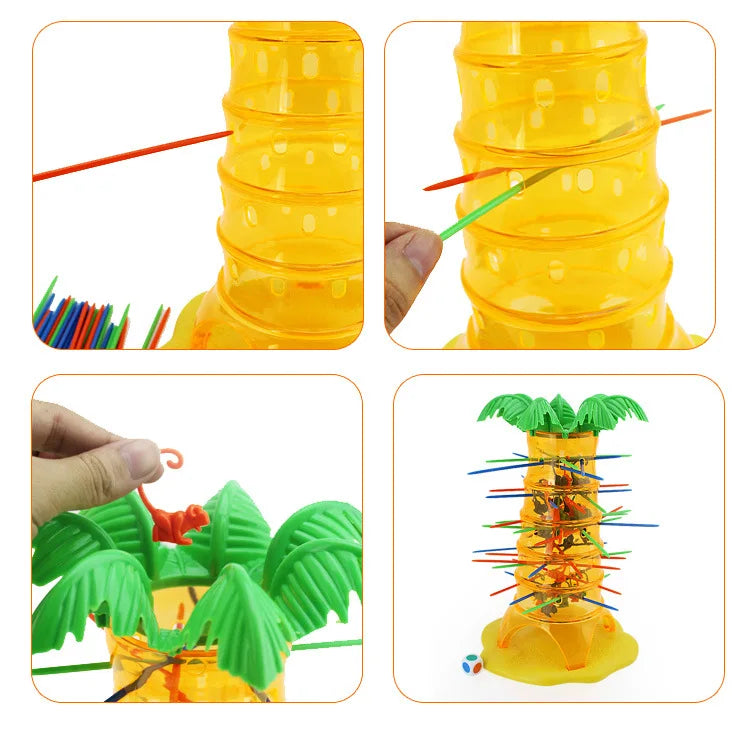 Jeu Arbre Escalade Singe - Jeu de Société Fête Enfants