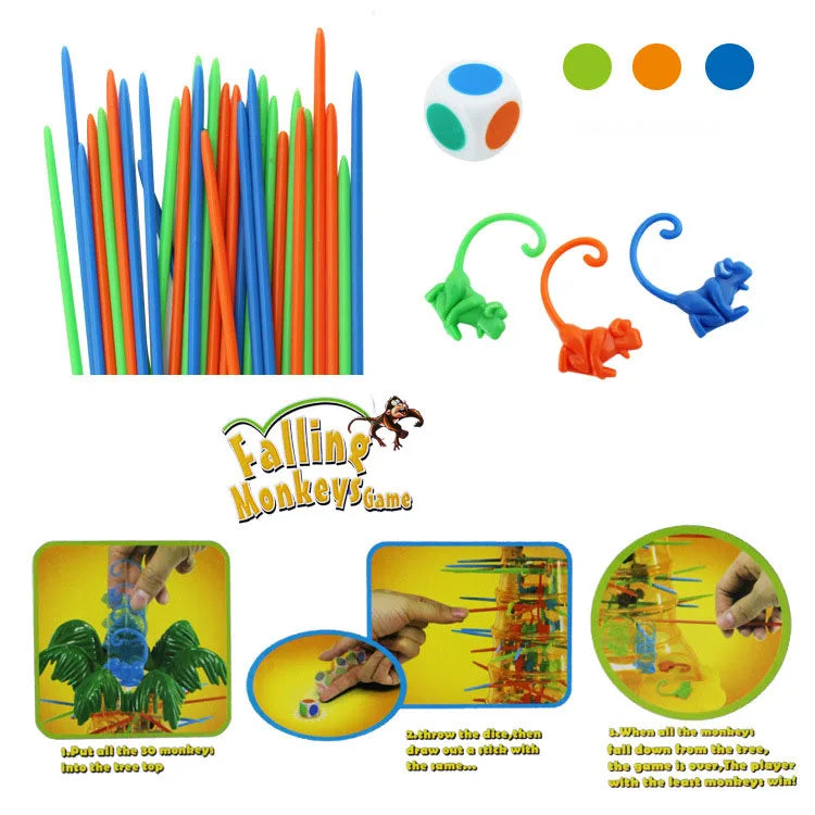 Jeu Arbre Escalade Singe - Jeu de Société Fête Enfants