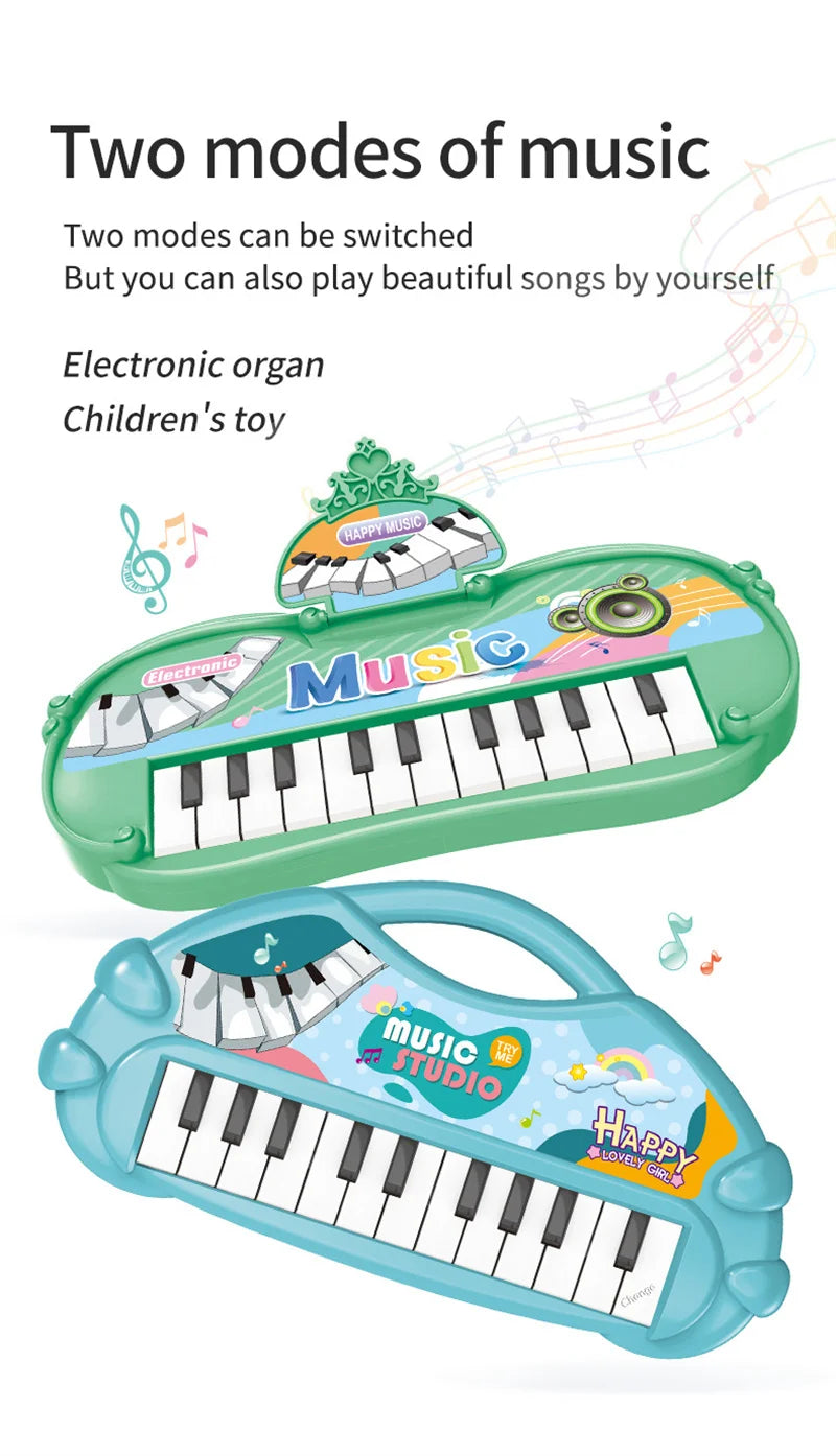 Piano 13 Touches Enfants - Clavier Musical Électronique Éducatif