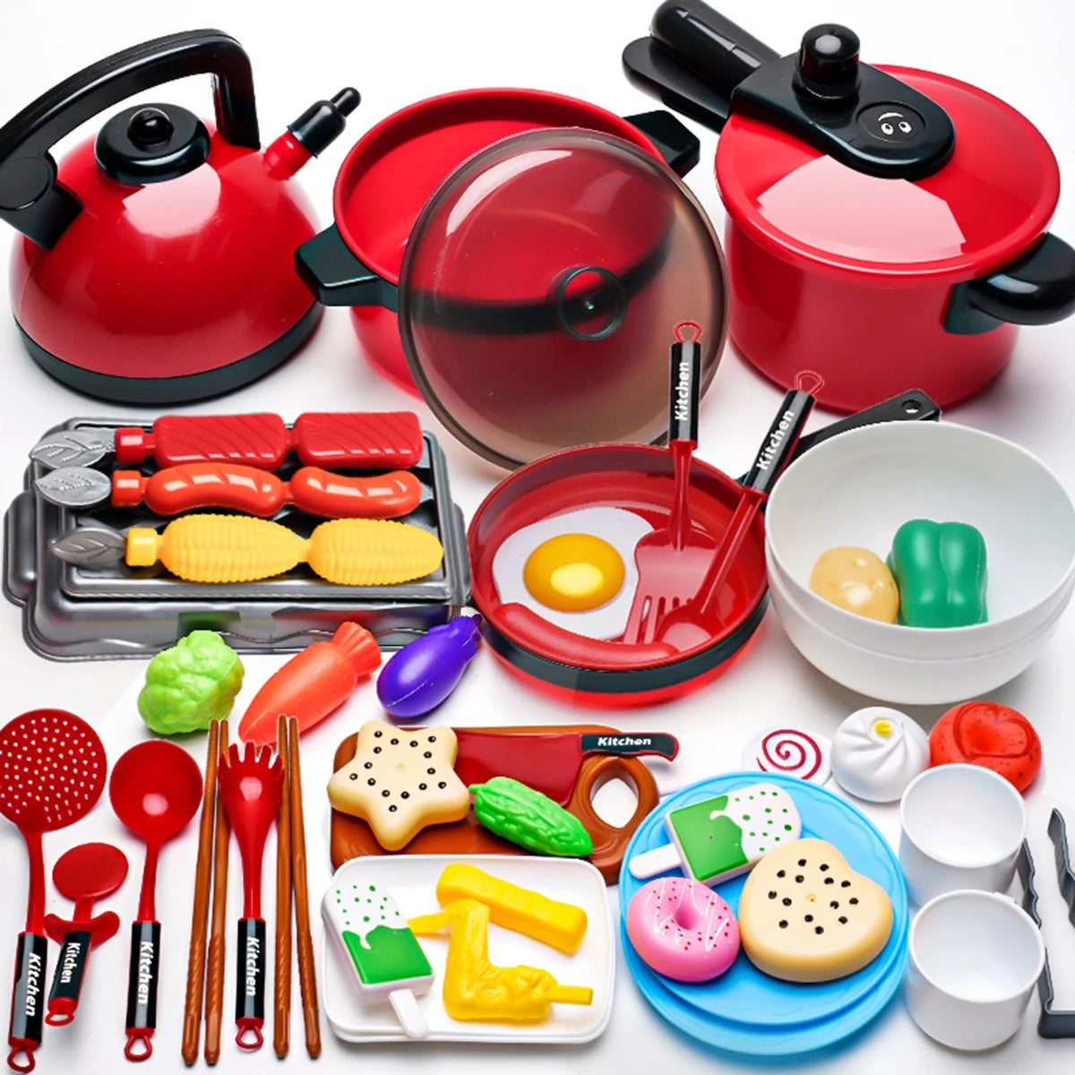 Cuisine Réaliste Enfants 23 Pièces - Jeu de Rôle Maison École