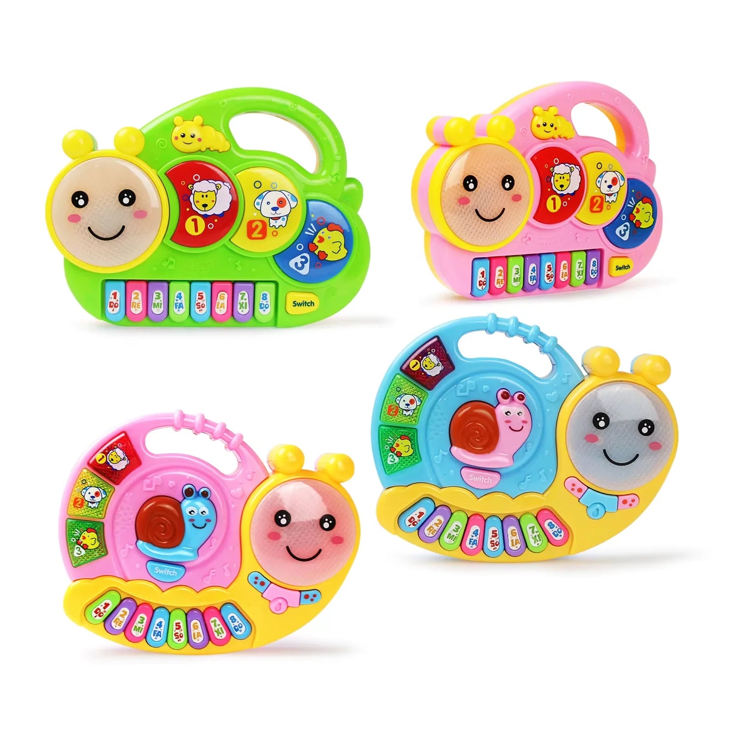 Piano Électronique Enfants - Clavier Musical Sons Animaux