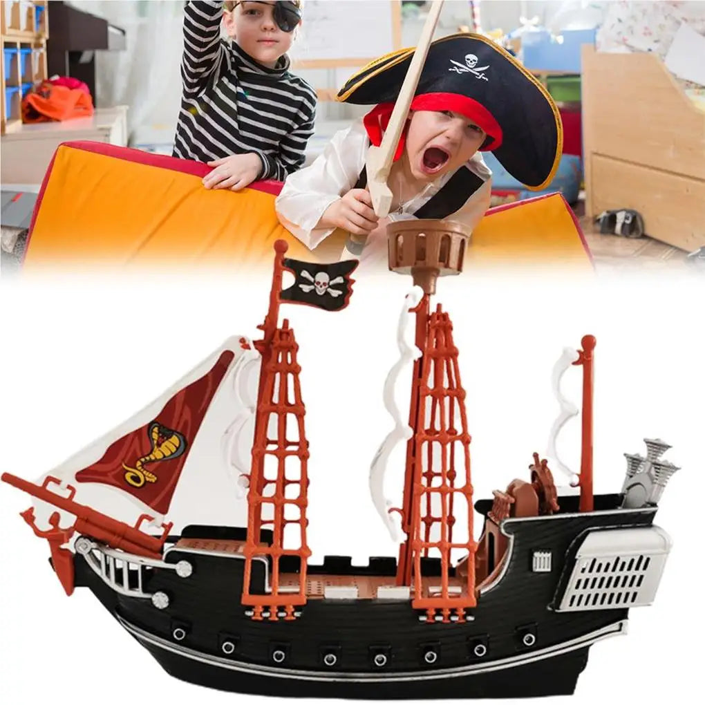 Jouet Bateau Pirate pour Enfants - Modèle de Navire Unique et Décoratif
