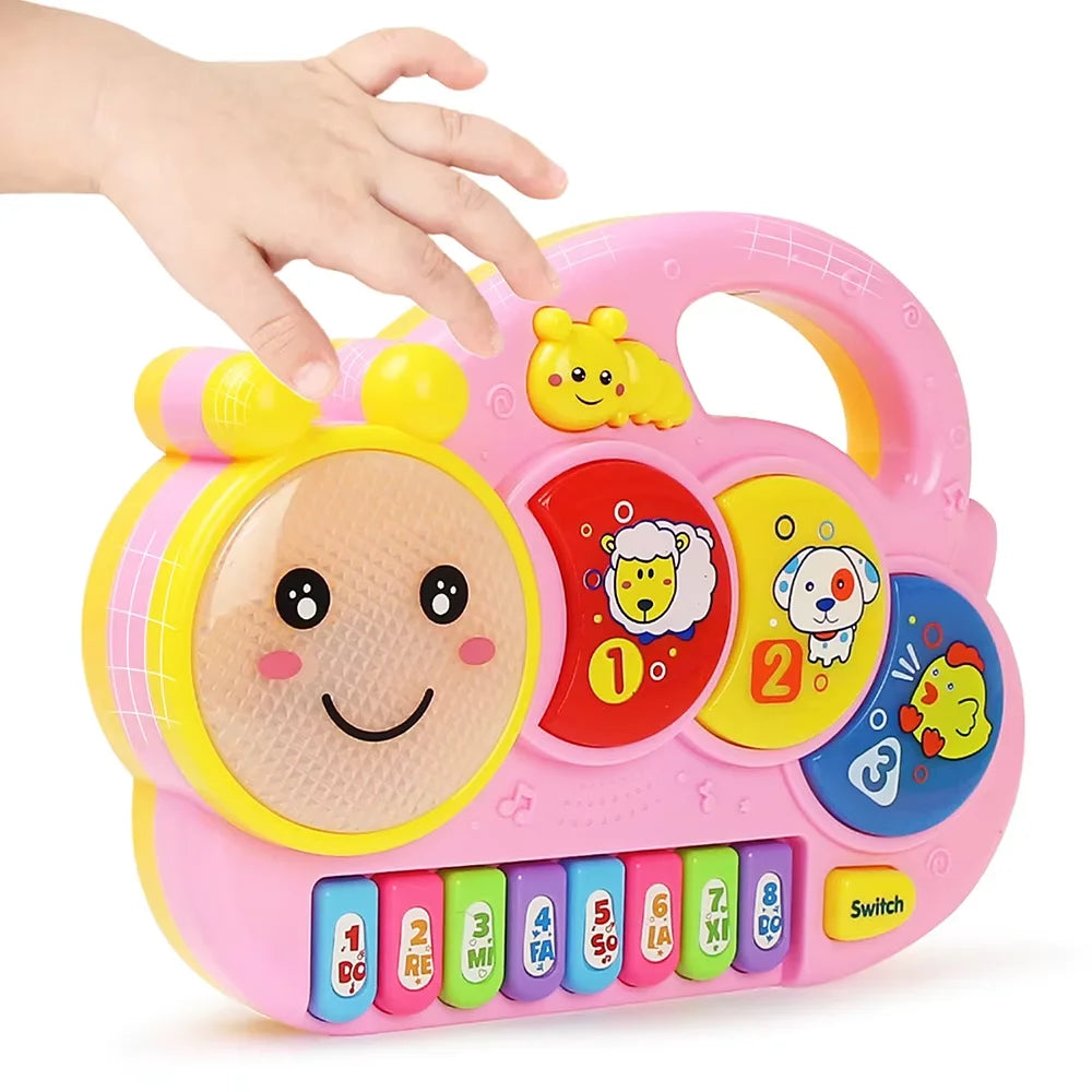Piano Électronique Enfants - Clavier Musical Sons Animaux
