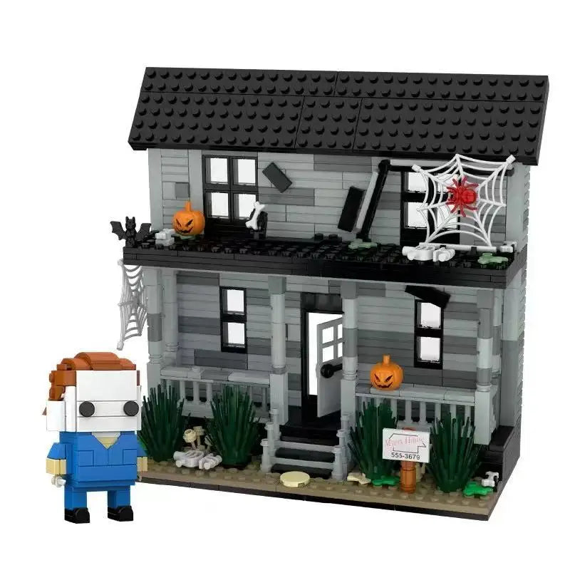 Jouets Surprise Halloween - Cabanes Horreur, Voitures, Blocs Construction DIY Cadeaux