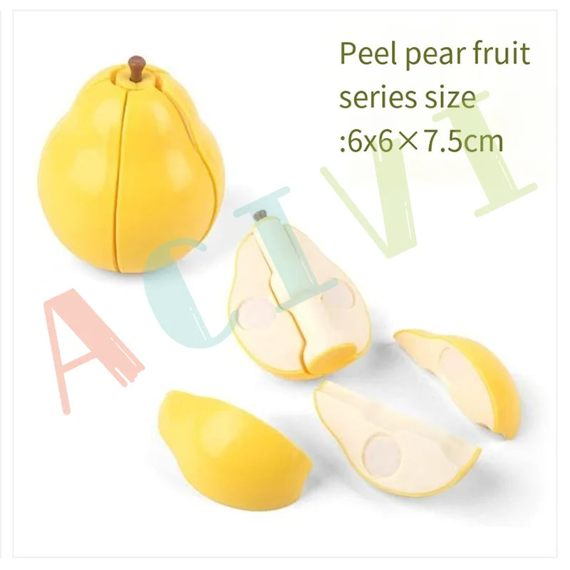 Fruits et Légumes à Découper - Jeu Cuisine Puzzle Éducatif