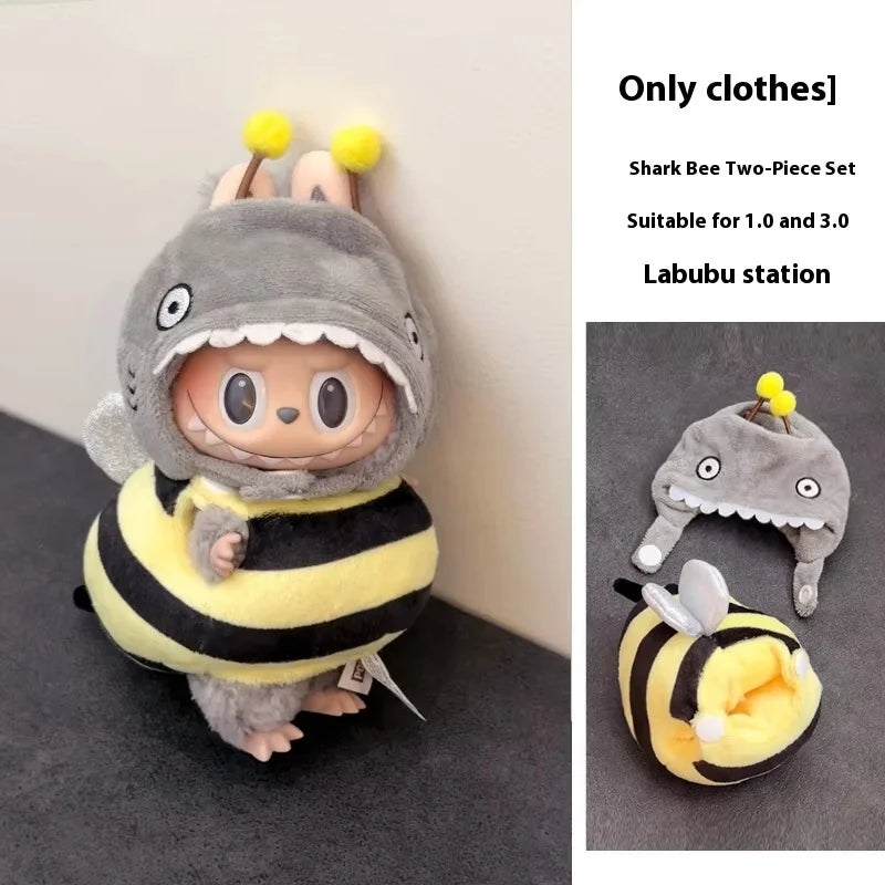 Vêtements Labubu Crevette Fait Main - Accessoires Anime Labubu V1 V3 sans Poupée