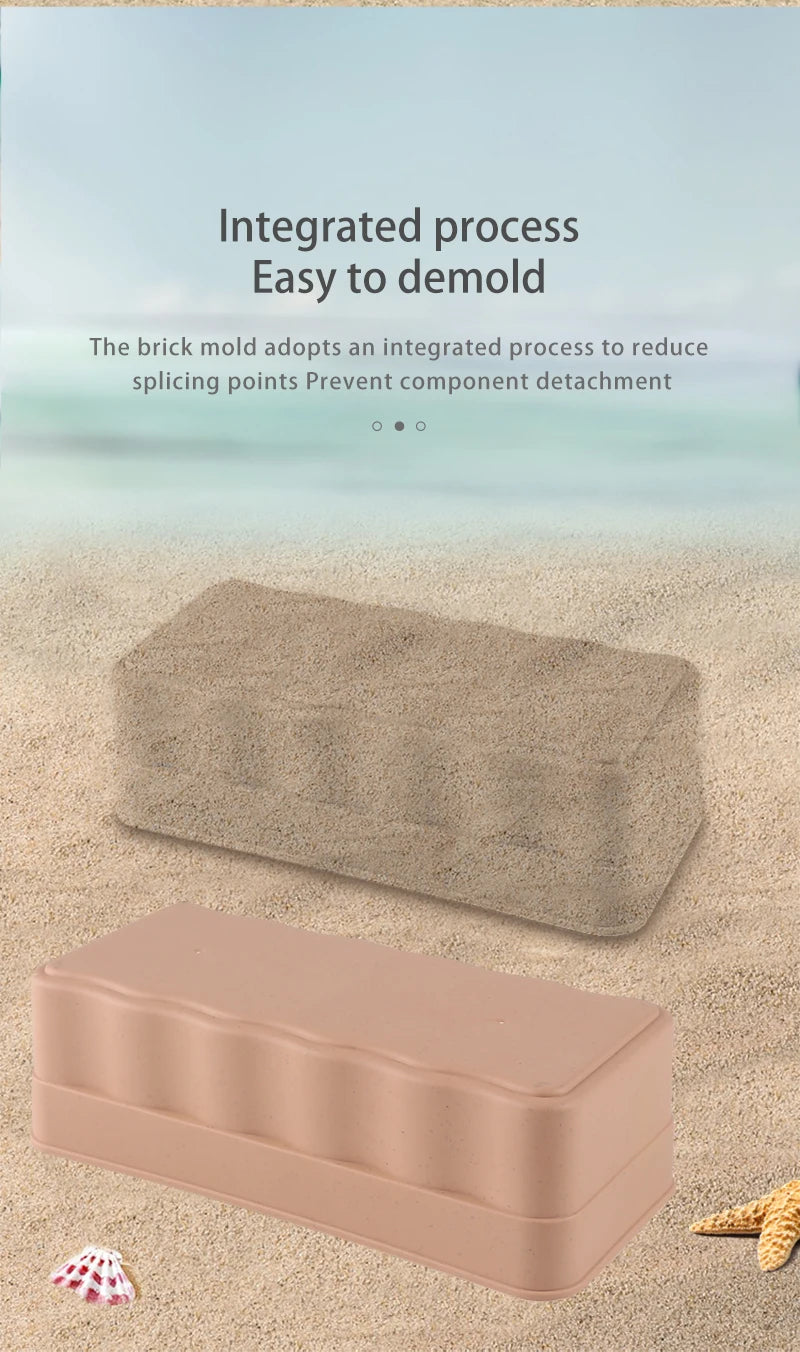 Jouets de Plage Sable Neige KIDNOAM - Set Interactif Parent-Enfant