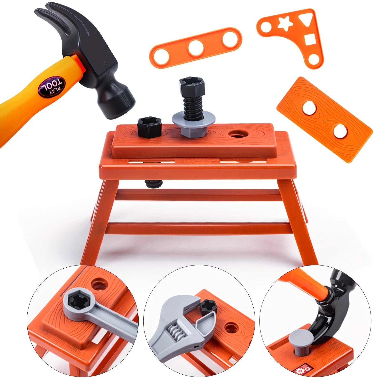Boîte à Outils Enfants 25 Pièces - Jouet Bricolage avec Perceuse