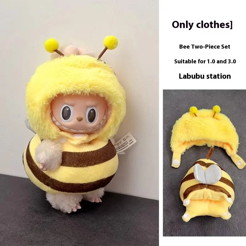 Vêtements Labubu Crevette Fait Main - Accessoires Anime Labubu V1 V3 sans Poupée