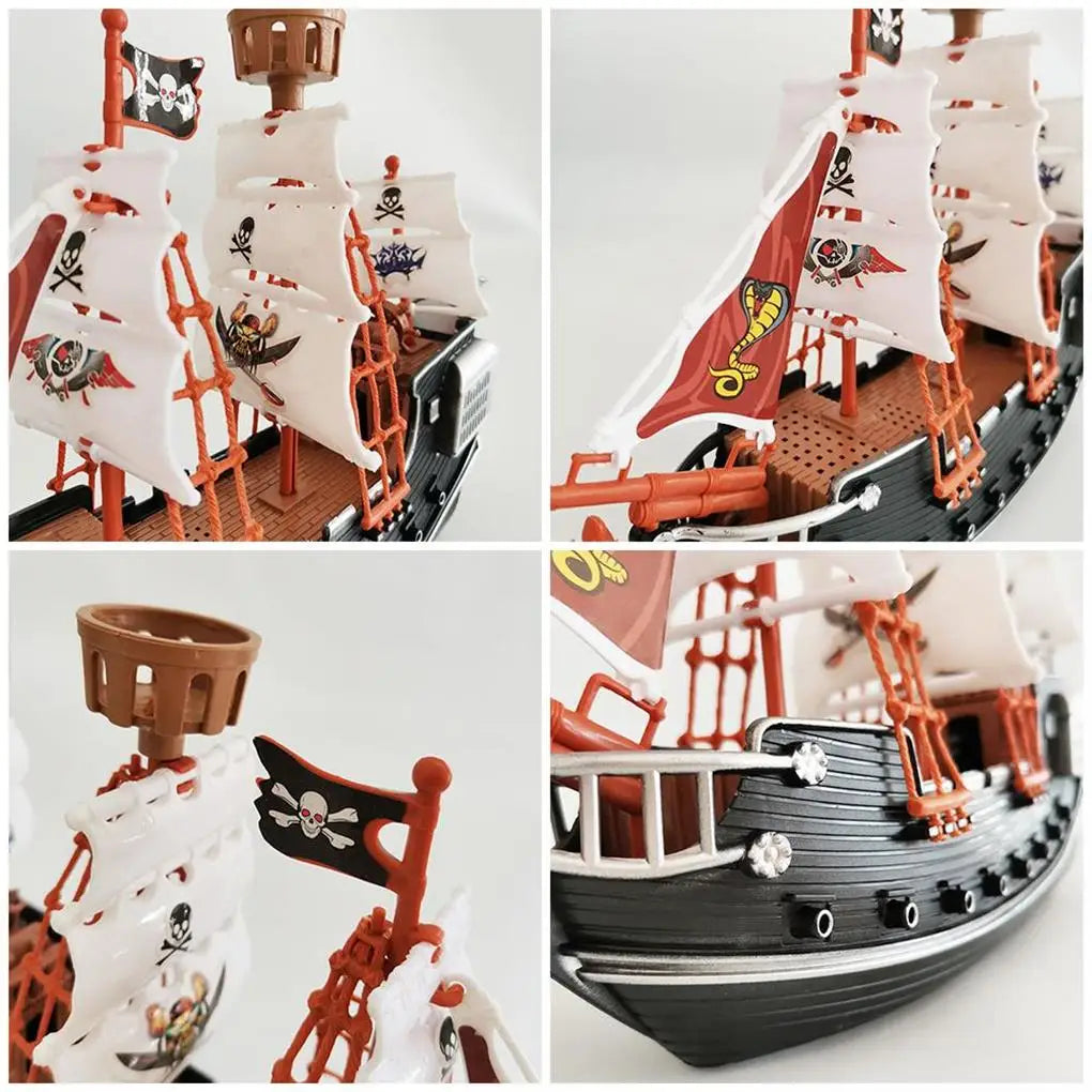 Jouet Bateau Pirate pour Enfants - Modèle de Navire Unique et Décoratif