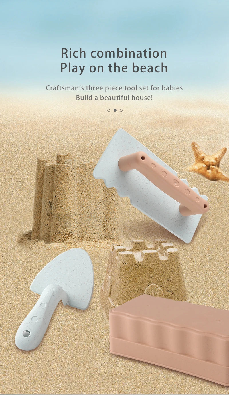 Jouets de Plage Sable Neige KIDNOAM - Set Interactif Parent-Enfant