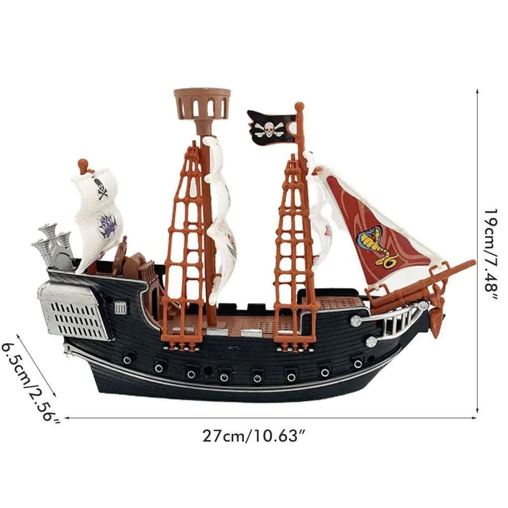 Jouet Bateau Pirate pour Enfants - Modèle de Navire Unique et Décoratif