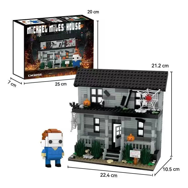 Jouets Surprise Halloween - Cabanes Horreur, Voitures, Blocs Construction DIY Cadeaux
