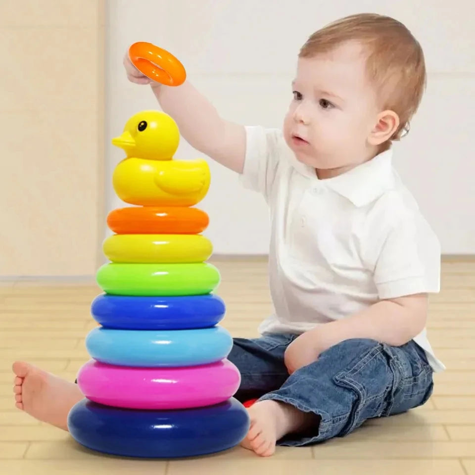 Tour à Boule Roulante Montessori Bébé 1-3 Ans - Jeu Empilage