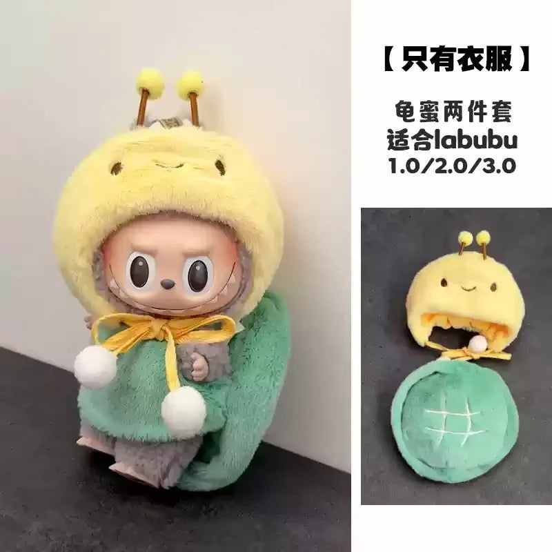 Vêtements Labubu Crevette Fait Main - Accessoires Anime Labubu V1 V3 sans Poupée