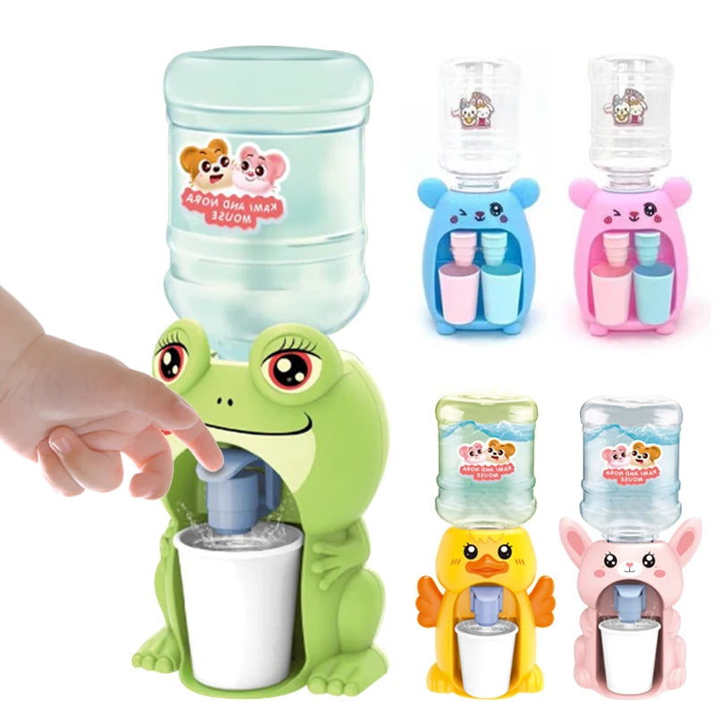 Mini Distributeur d'Eau Double - Jouet Cuisine Simulation Enfants