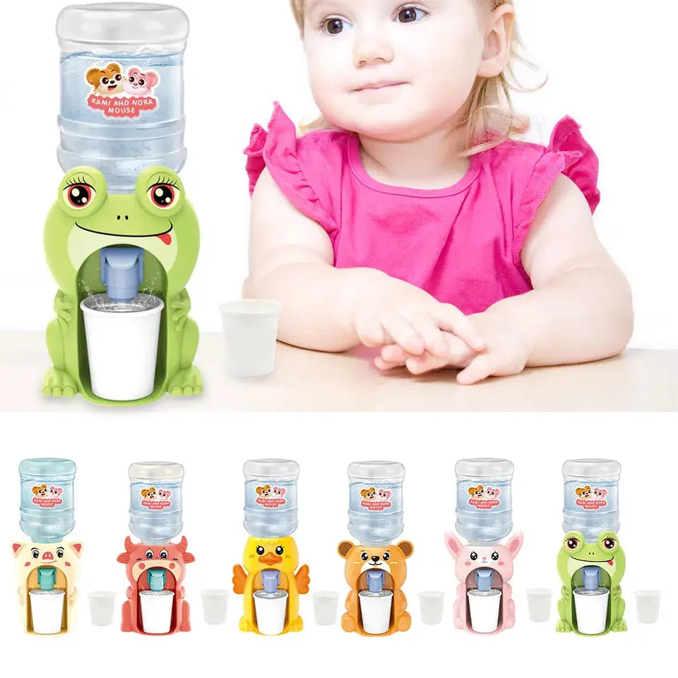Mini Distributeur d'Eau Double - Jouet Cuisine Simulation Enfants