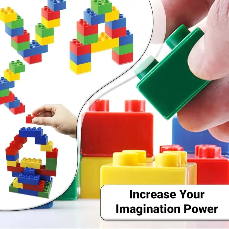 Ensemble de Blocs de Construction pour Enfants - 200 Pièces Jouet Éducatif Urbain