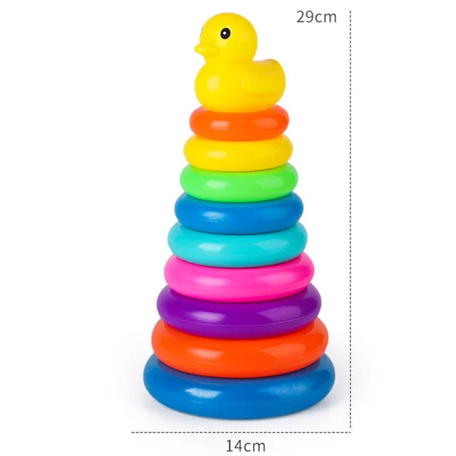 Tour à Boule Roulante Montessori Bébé 1-3 Ans - Jeu Empilage