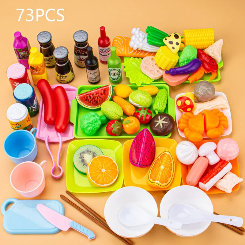 Jouets Cuisine Barbecue 22 Pièces - Jeu Simulation Filles
