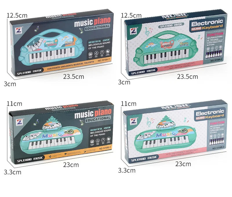 Piano 13 Touches Enfants - Clavier Musical Électronique Éducatif