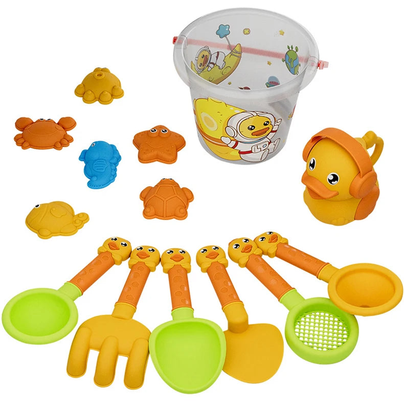 Jouets de Plage 14 Pièces - Set Sable Pelle Été Enfants