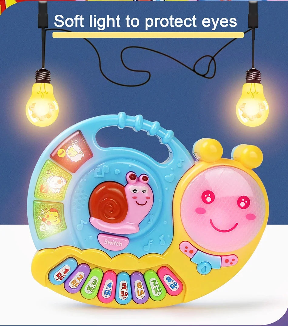 Piano Électronique Enfants - Clavier Musical Sons Animaux