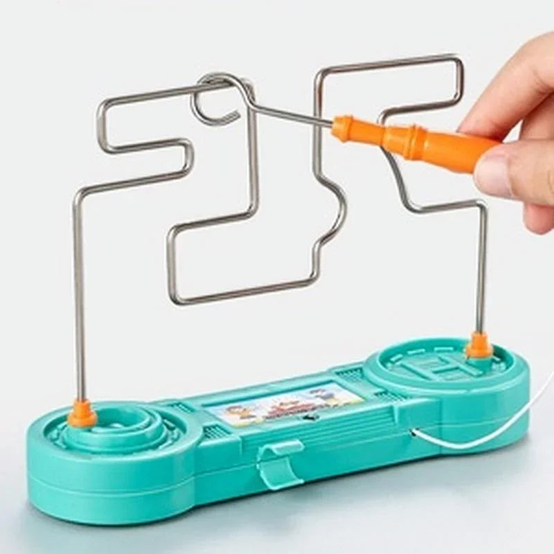 Jeu Labyrinthe Électrique - Fil Tactile Choc Scientifique Enfants