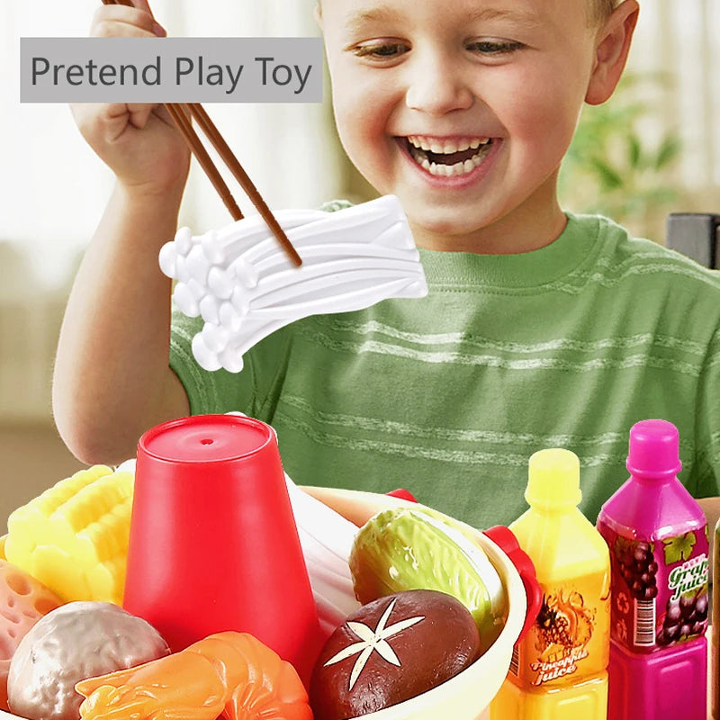 Jouets Cuisine Barbecue 22 Pièces - Jeu Simulation Filles
