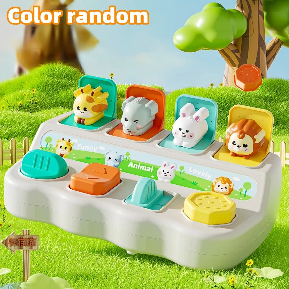 Boîte Machine Animaux Q - Puzzle Éducatif Bébé Motricité