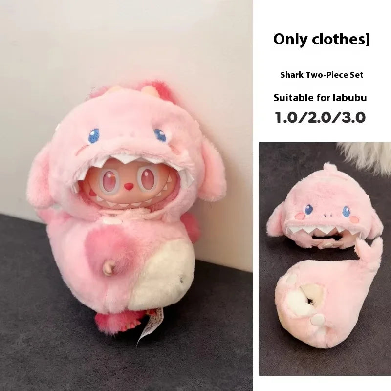 Vêtements Labubu Crevette Fait Main - Accessoires Anime Labubu V1 V3 sans Poupée