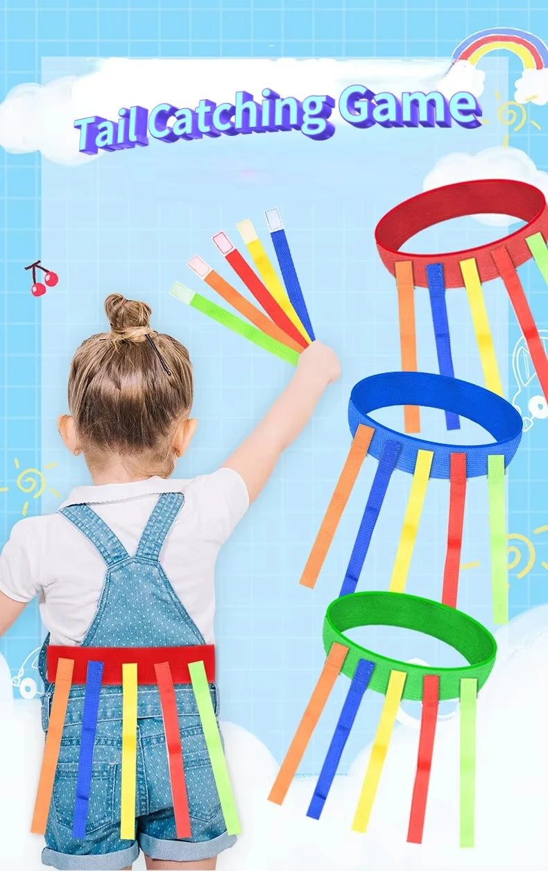 Jeu Ceinture Queue Équipe - Activité Extérieur Maternelle Enfants