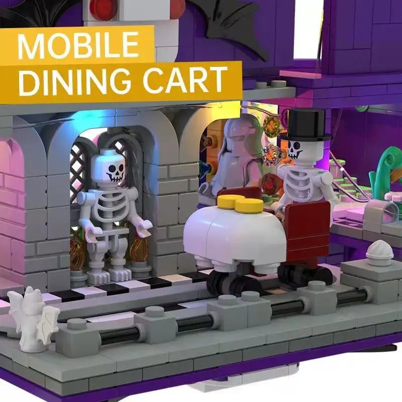 Jouets Surprise Halloween - Cabanes Horreur, Voitures, Blocs Construction DIY Cadeaux