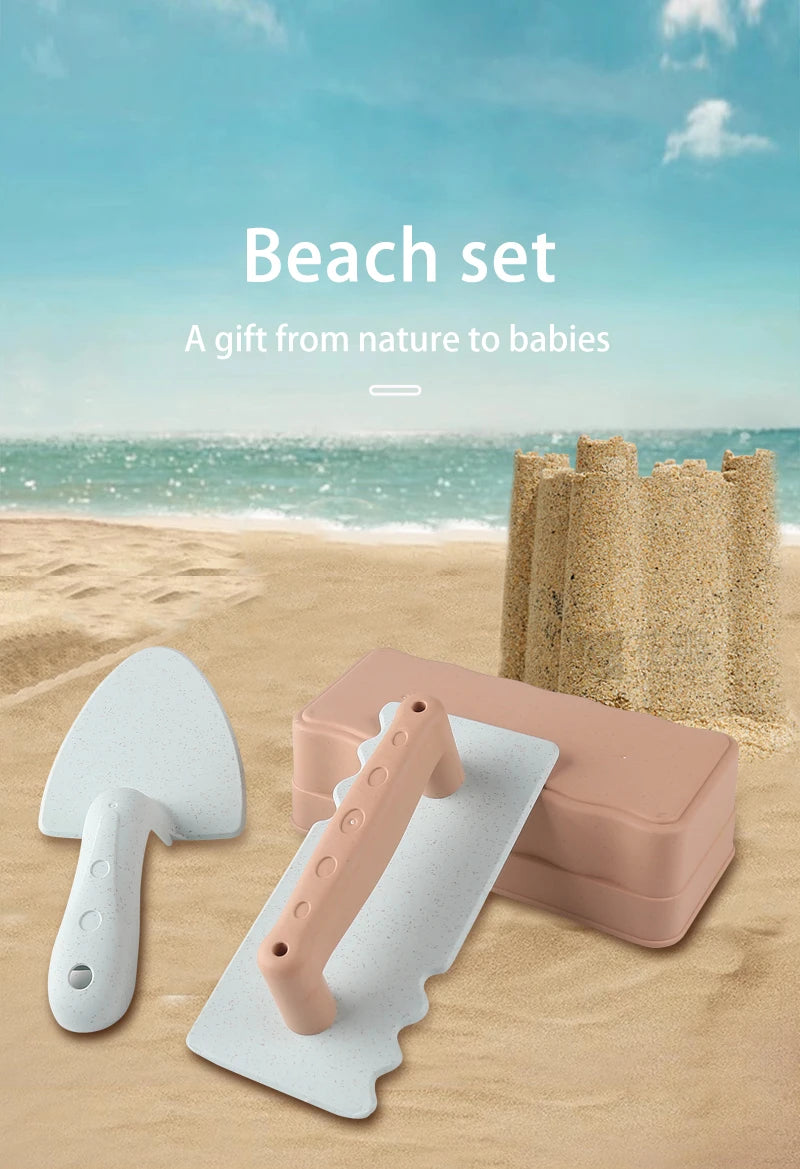 Jouets de Plage Sable Neige KIDNOAM - Set Interactif Parent-Enfant