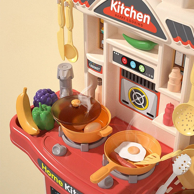 Cuisine pour Enfants avec Son - Jouet Éducatif de Jeu de Rôle pour Filles