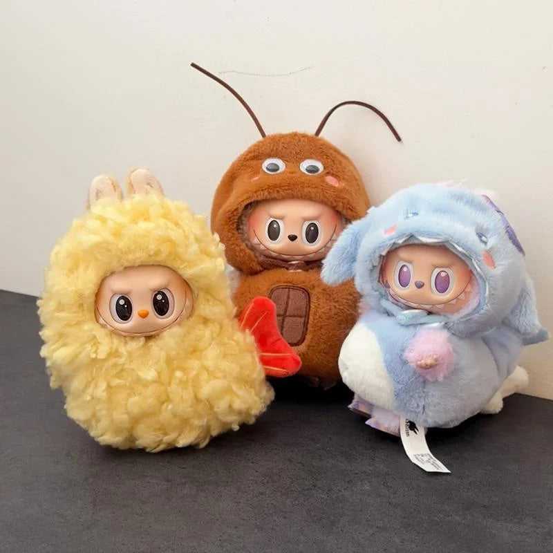 Vêtements Labubu Crevette et Abeille - Tenues Mignonnes Poupée 17cm sans Poupée