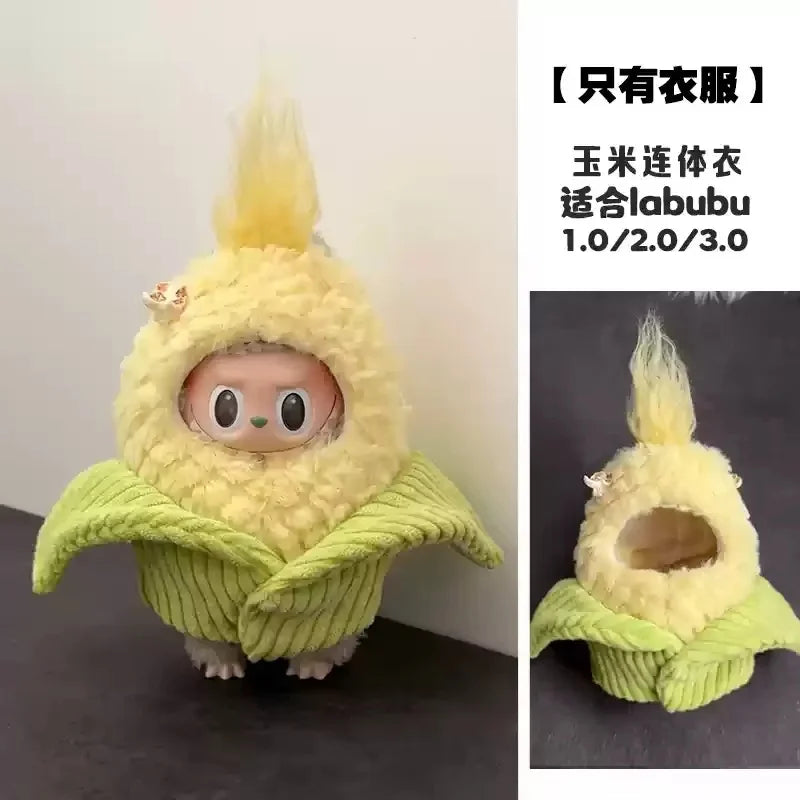 Vêtements Labubu Crevette Fait Main - Accessoires Anime Labubu V1 V3 sans Poupée
