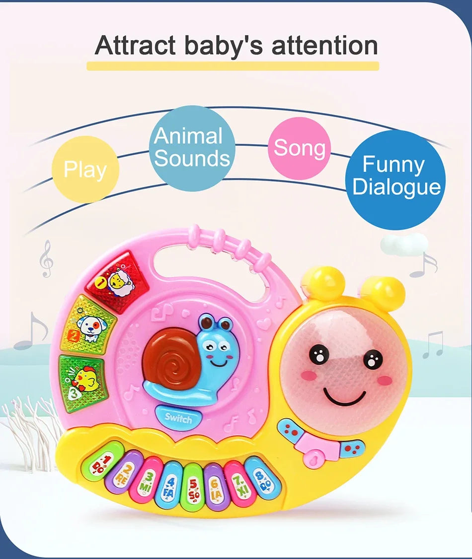 Piano Électronique Enfants - Clavier Musical Sons Animaux