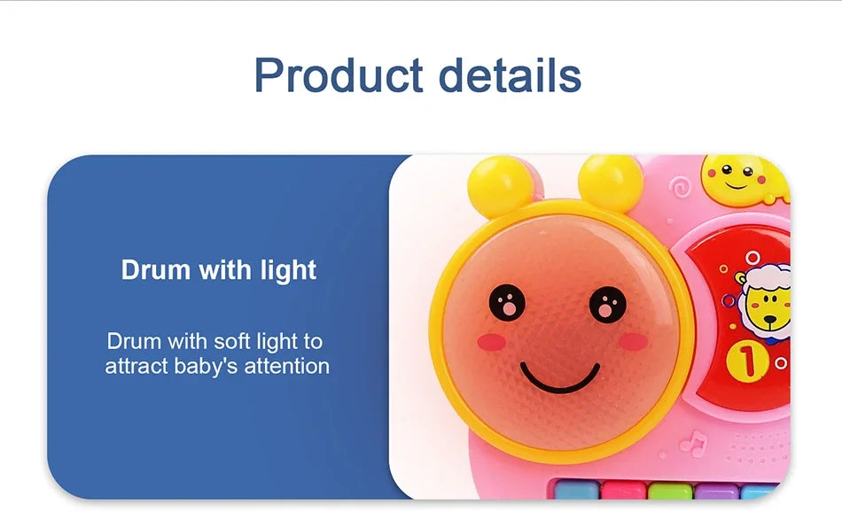 Piano Électronique Enfants - Clavier Musical Sons Animaux