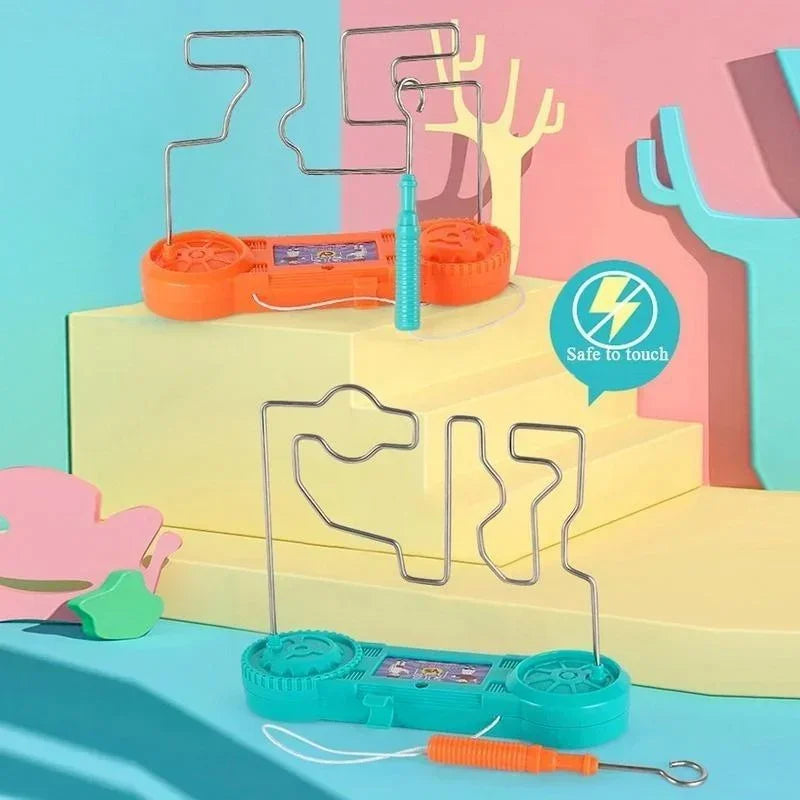 Jeu Labyrinthe Électrique - Fil Tactile Choc Scientifique Enfants