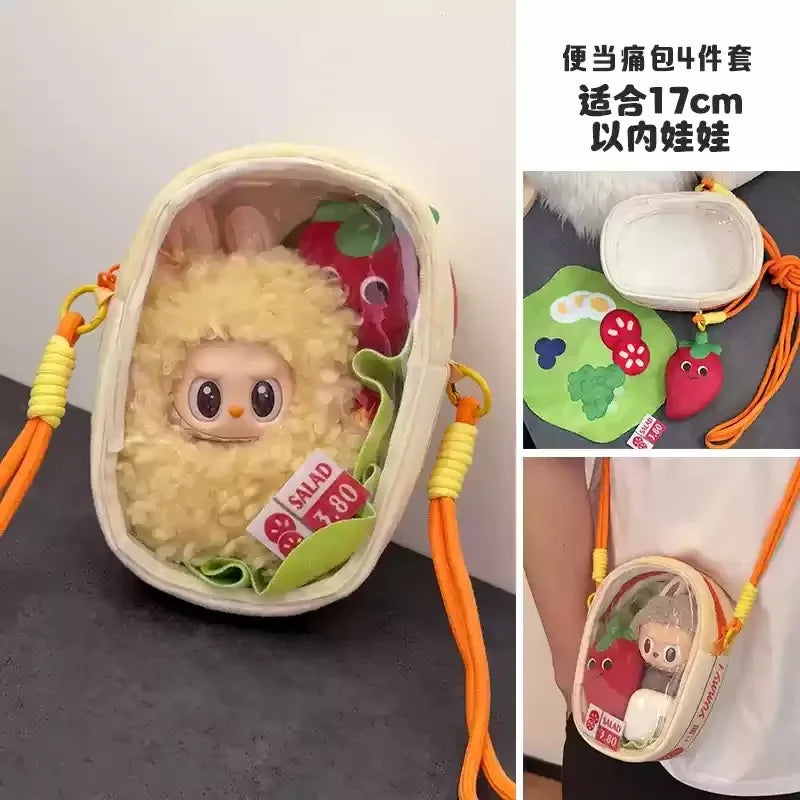 Vêtements Labubu Crevette Fait Main - Accessoires Anime Labubu V1 V3 sans Poupée