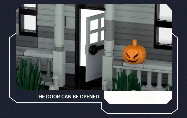 Jouets Surprise Halloween - Cabanes Horreur, Voitures, Blocs Construction DIY Cadeaux